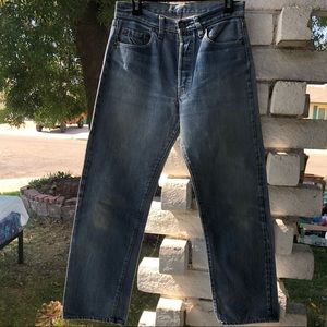 Vintage Selvaged Levi’s 501 Medium Wash Jeans
